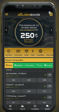 Goldenbahis mobil uygulaması